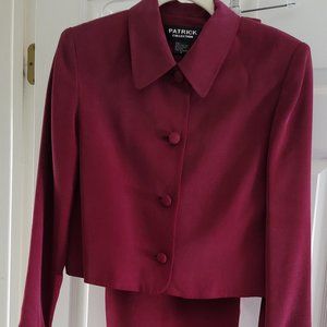 Patrick Collection Sandwashed Silk Pantsuit